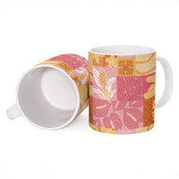 Aloha Hawaii Quilt Floral Patchwork Style Ceramic Mug LT14 - Polynesian Pride