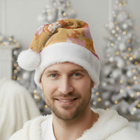 Aloha Hawaii Quilt Floral Patchwork Style Christmas Santa Hat LT14 - Polynesian Pride
