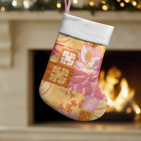 Aloha Hawaii Quilt Floral Patchwork Style Christmas Stocking LT14 Set of 2 Multicolor - Polynesian Pride