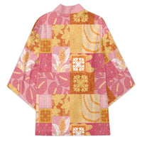 Aloha Hawaii Quilt Floral Patchwork Style Kimono LT14 - Polynesian Pride