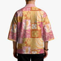 Aloha Hawaii Quilt Floral Patchwork Style Kimono LT14 - Polynesian Pride