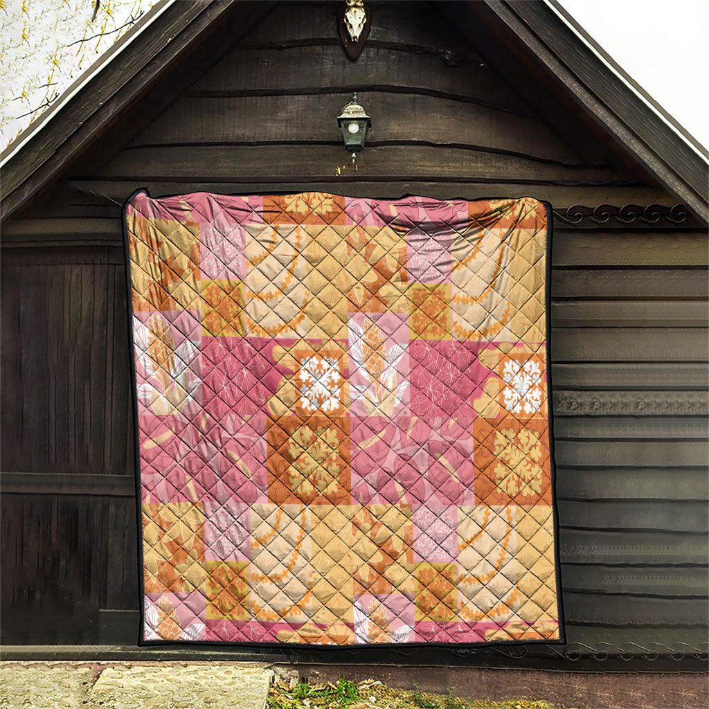 Aloha Hawaii Quilt Floral Patchwork Style Quilt LT14 - Polynesian Pride