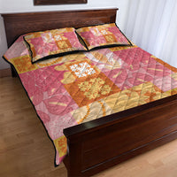 Aloha Hawaii Quilt Floral Patchwork Style Quilt Bed Set LT14 - Polynesian Pride