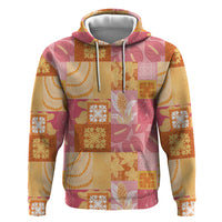 Aloha Hawaii Quilt Floral Patchwork Style Zip Hoodie LT14 Pullover Hoodie Multicolor - Polynesian Pride