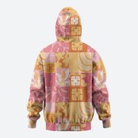Aloha Hawaii Quilt Floral Patchwork Style Zip Hoodie LT14 - Polynesian Pride