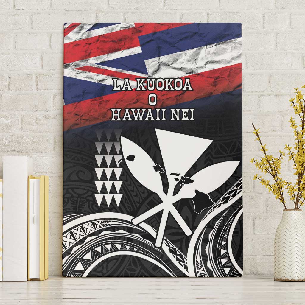 Hawaii Independence Day Canvas Wall Art La Kuokoa - Happy 28th November