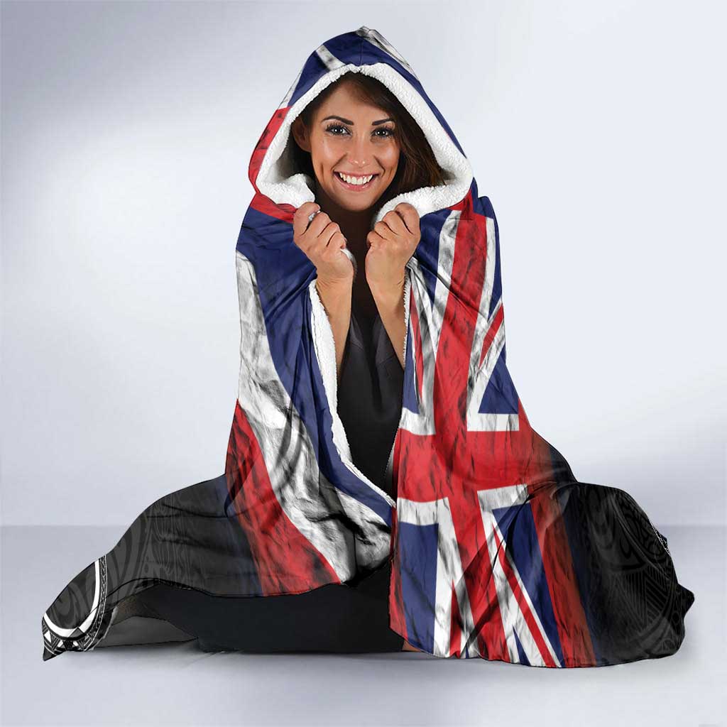 Hawaii Independence Day Hooded Blanket La Kuokoa - Happy 28th November