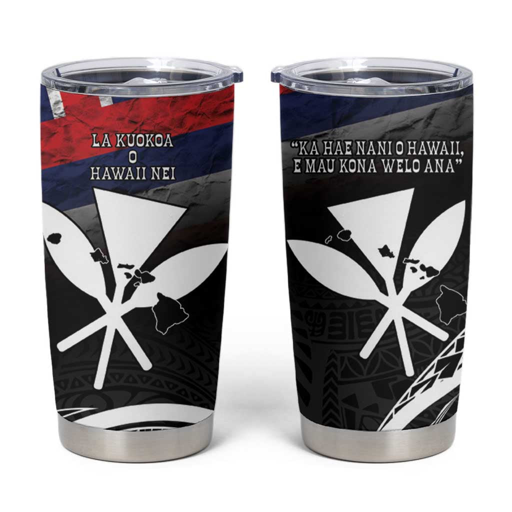 Hawaii Independence Day Tumbler Cup La Kuokoa - Happy 28th November