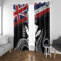 Hawaii Independence Day Window Curtain La Kuokoa - Happy 28th November