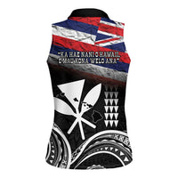 Hawaii Independence Day Women Sleeveless Polo Shirt La Kuokoa - Happy 28th November LT14 - Polynesian Pride