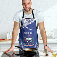 Toa Samoa Rugby Custom Apron Go Champions Pacific Samoan Pattern - Polynesian Pride
