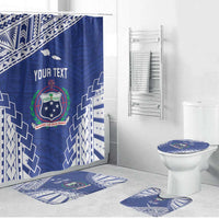 Toa Samoa Rugby Custom Bathroom Set Go Champions Pacific Samoan Pattern - Polynesian Pride