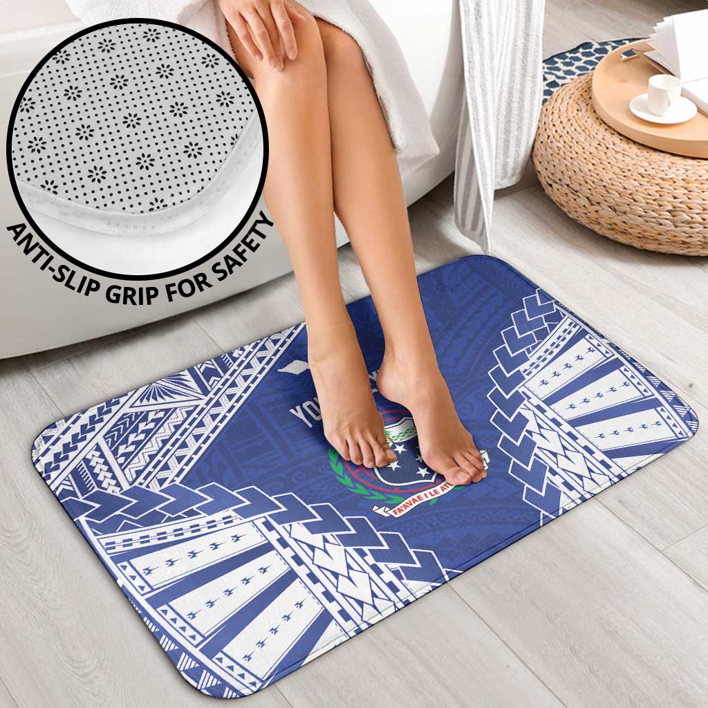 Toa Samoa Rugby Custom Bathroom Set Go Champions Pacific Samoan Pattern - Polynesian Pride