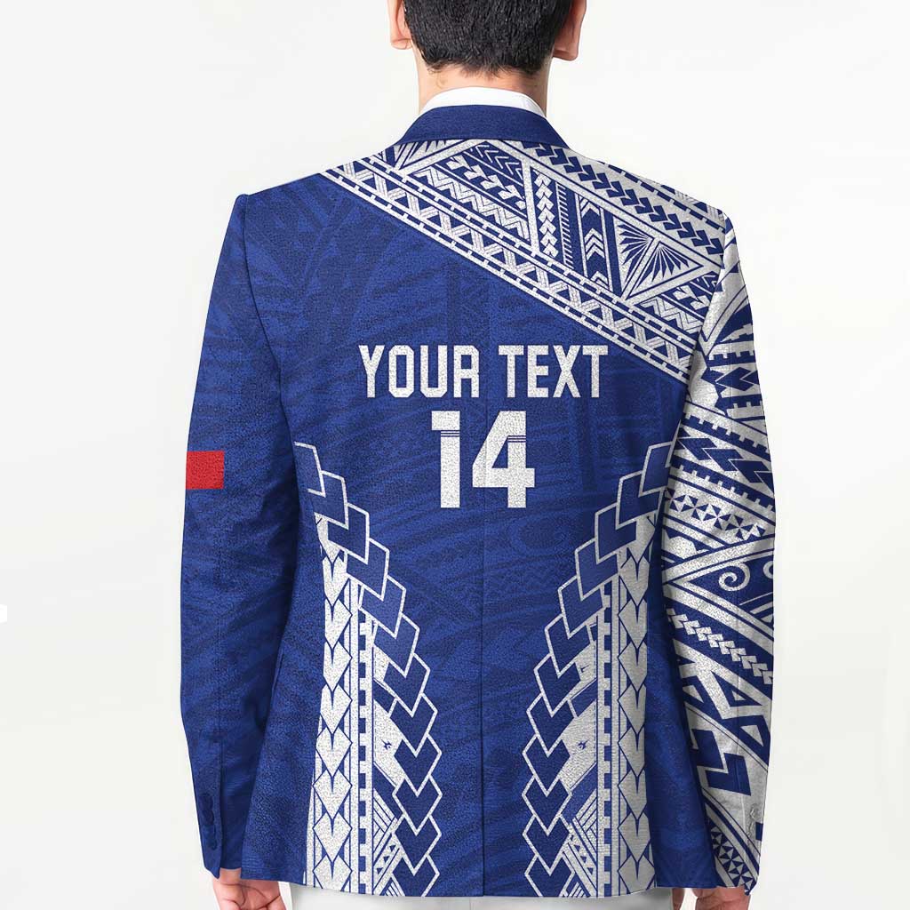 Toa Samoa Rugby Custom Blazer Go Champions Pacific Samoan Pattern - Polynesian Pride