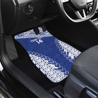 Toa Samoa Rugby Custom Car Mats Go Champions Pacific Samoan Pattern - Polynesian Pride