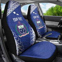 Toa Samoa Rugby Custom Car Seat Cover Go Champions Pacific Samoan Pattern - Polynesian Pride