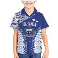 Toa Samoa Rugby Custom Family Matching Mermaid Dress and Hawaiian Shirt Go Champions Pacific Samoan Pattern - Polynesian Pride