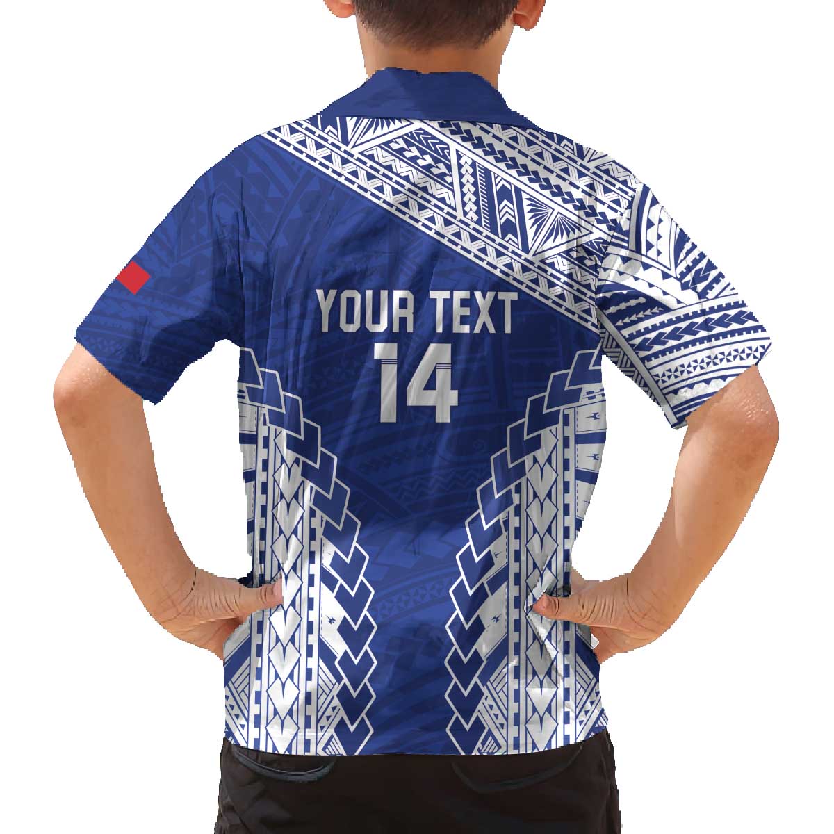Toa Samoa Rugby Custom Family Matching Off The Shoulder Long Sleeve Dress and Hawaiian Shirt Go Champions Pacific Samoan Pattern - Polynesian Pride