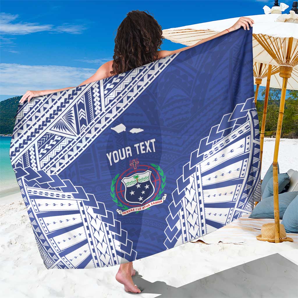 Toa Samoa Rugby Custom Sarong Go Champions Pacific Samoan Pattern - Polynesian Pride