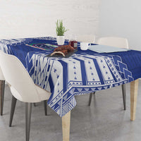 Toa Samoa Rugby Custom Tablecloth Go Champions Pacific Samoan Pattern - Polynesian Pride