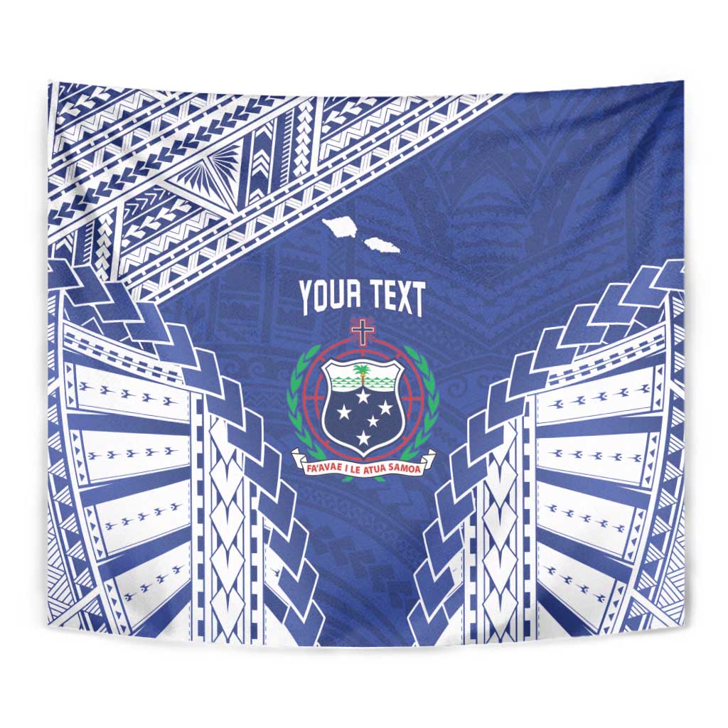 Toa Samoa Rugby Custom Tapestry Go Champions Pacific Samoan Pattern - Polynesian Pride