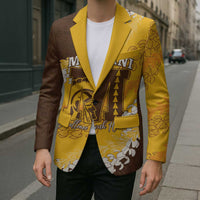 Personalized Mililani Hawaii High School Blazer Puakenikeni Lei Hawaiian Pattern - Polynesian Pride