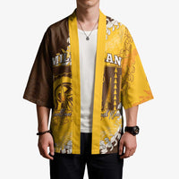 Personalized Mililani Hawaii High School Kimono Puakenikeni Lei Hawaiian Pattern - Polynesian Pride