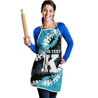 Personalized Kapolei Hawaii High School Apron Puakenikeni Lei Hawaiian Pattern - Polynesian Pride