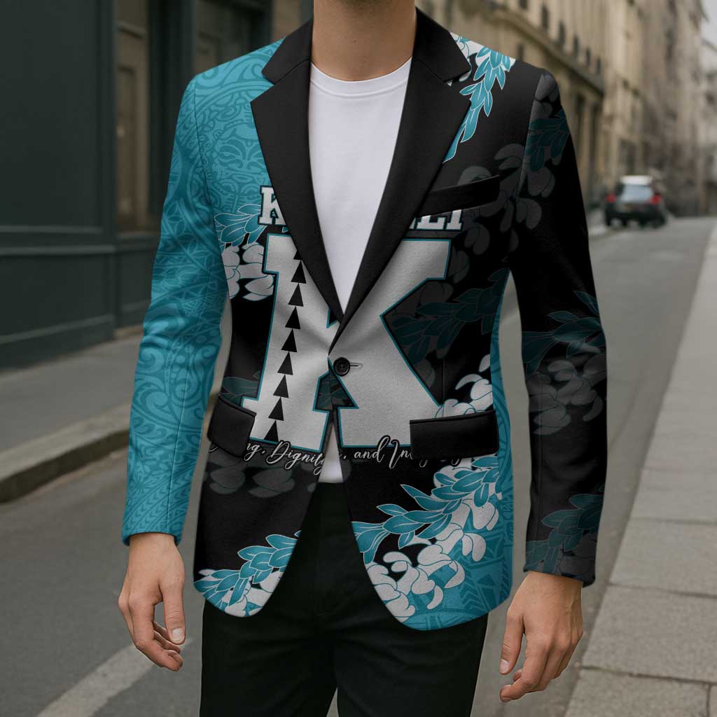 Personalized Kapolei Hawaii High School Blazer Puakenikeni Lei Hawaiian Pattern - Polynesian Pride