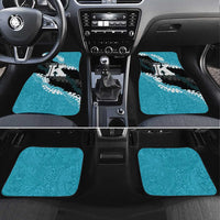Personalized Kapolei Hawaii High School Car Mats Puakenikeni Lei Hawaiian Pattern - Polynesian Pride