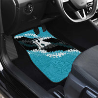 Personalized Kapolei Hawaii High School Car Mats Puakenikeni Lei Hawaiian Pattern - Polynesian Pride