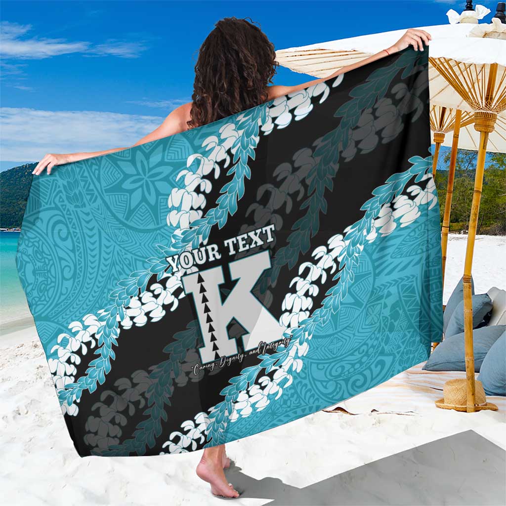 Personalized Kapolei Hawaii High School Sarong Puakenikeni Lei Hawaiian Pattern - Polynesian Pride