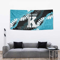 Personalized Kapolei Hawaii High School Tapestry Puakenikeni Lei Hawaiian Pattern - Polynesian Pride