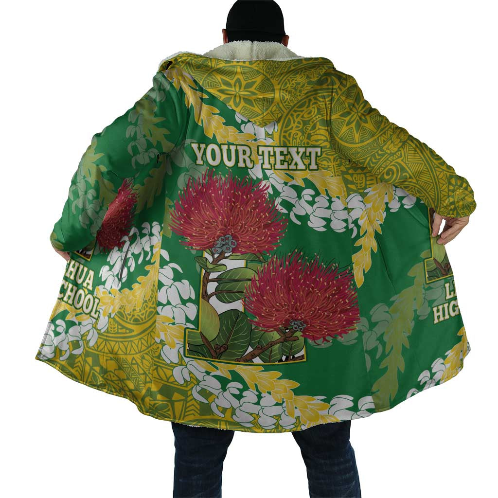Personalized Leilehua Hawaii High School Cloak Puakenikeni Lei Hawaiian Pattern - Polynesian Pride