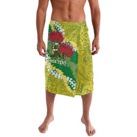 Personalized Leilehua Hawaii High School Lavalava Puakenikeni Lei Hawaiian Pattern - Polynesian Pride