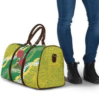 Personalized Leilehua Hawaii High School Travel Bag Puakenikeni Lei Hawaiian Pattern - Polynesian Pride