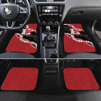 Personalized Kalani Hawaii High School Car Mats Puakenikeni Lei Hawaiian Pattern - Polynesian Pride