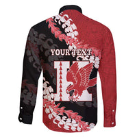 Personalized Kalani Hawaii High School Family Matching Mermaid Dress and Hawaiian Shirt Puakenikeni Lei Hawaiian Pattern - Polynesian Pride