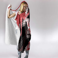 Personalized Kalani Hawaii High School Hooded Blanket Puakenikeni Lei Hawaiian Pattern - Polynesian Pride