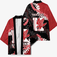 Personalized Kalani Hawaii High School Kimono Puakenikeni Lei Hawaiian Pattern - Polynesian Pride