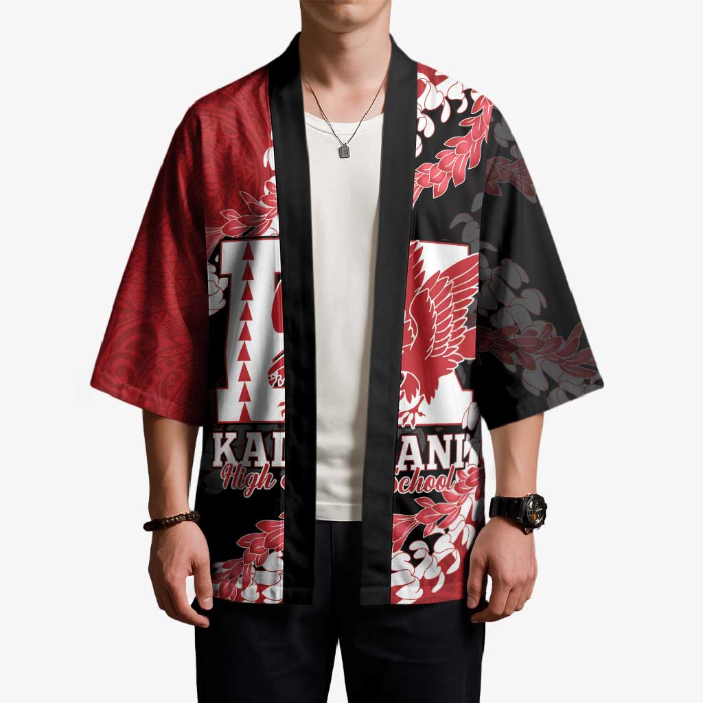 Personalized Kalani Hawaii High School Kimono Puakenikeni Lei Hawaiian Pattern - Polynesian Pride