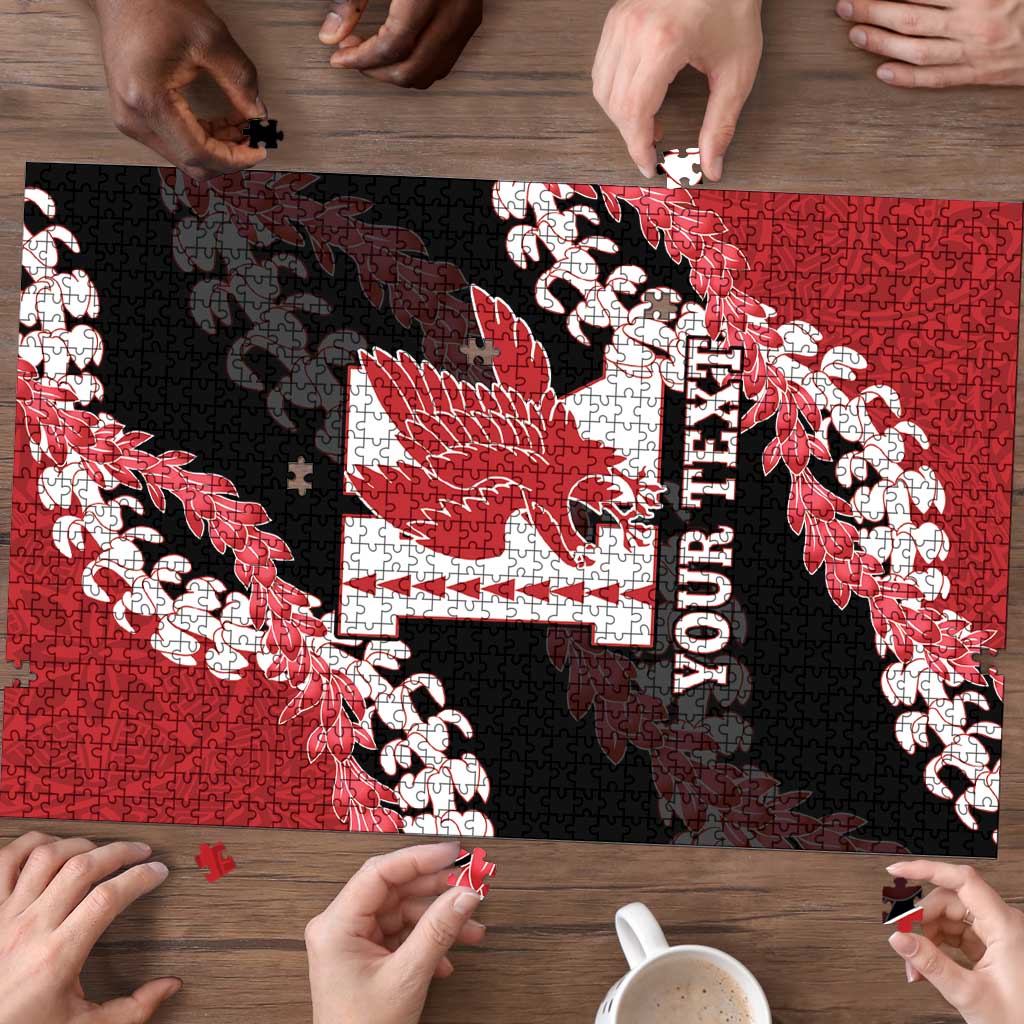 Personalized Kalani Hawaii High School Puzzle Puakenikeni Lei Hawaiian Pattern - Polynesian Pride