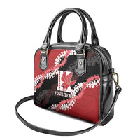 Personalized Kalani Hawaii High School Shoulder Handbag Puakenikeni Lei Hawaiian Pattern - Polynesian Pride