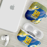 Kaiser Hawaii High School AirPods Case Puakenikeni Lei Hawaiian Pattern - Polynesian Pride