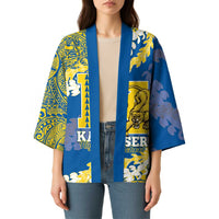 Personalized Kaiser Hawaii High School Kimono Puakenikeni Lei Hawaiian Pattern - Polynesian Pride