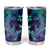 Purple Paradise Hawaiian Tribal Hammerhead Shark Tumbler Cup