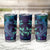 Purple Paradise Hawaiian Tribal Hammerhead Shark Tumbler Cup