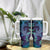 Purple Paradise Hawaiian Tribal Hammerhead Shark Tumbler With Handle