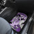 Purple Polynesian Car Mats Hammerhead Shark Tattoo Royal Plumeria Gradient Vibes LT14 - Polynesian Pride