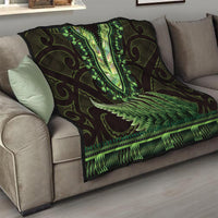 Lime Green African Dashiki With Aotearoa Maori Quilt Paua Shell Mix Silver Fern